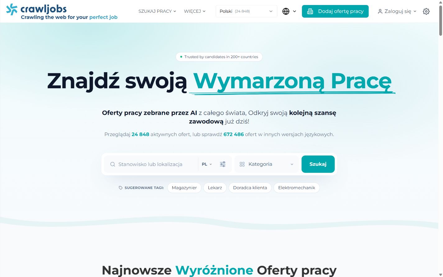 CrawlJobs.com: Strona główna