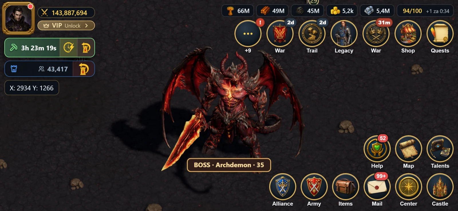 The Dragonfall: Demonic realm: archdemon