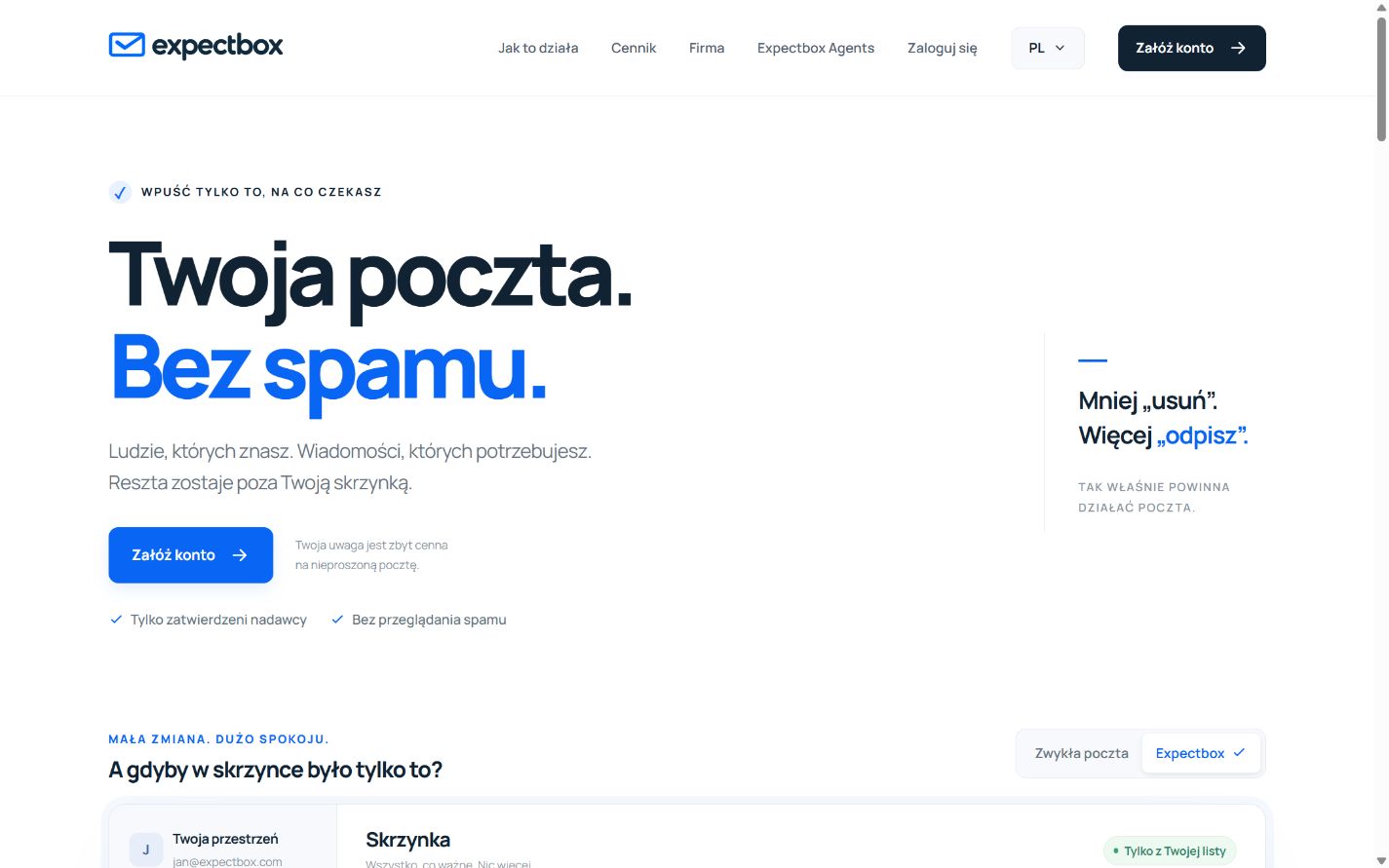 ExpectBox: Strona główna