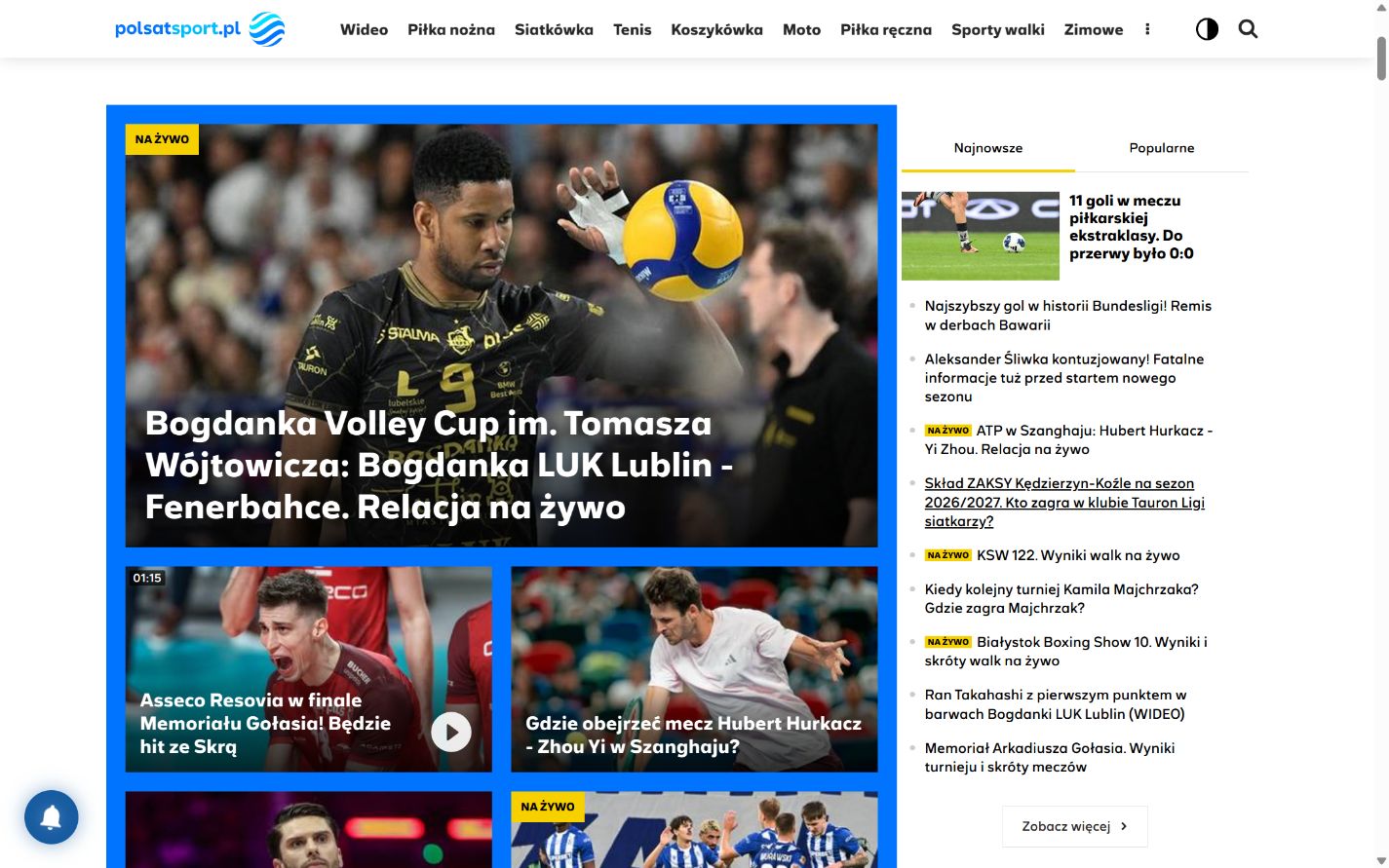 polsatsport.pl: Homepage