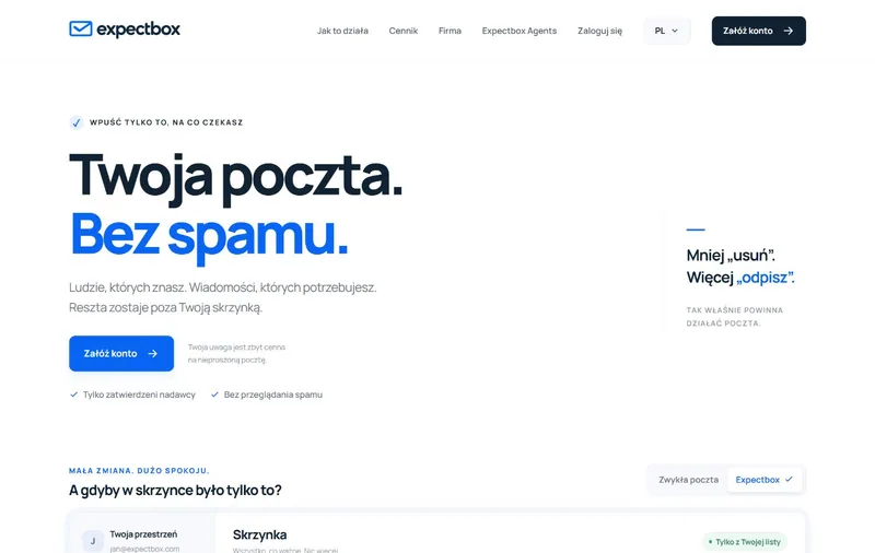 ExpectBox: Strona główna